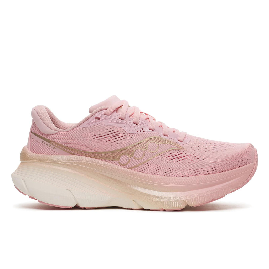 Saucony Women's Guide 19 Touch/Ivory lateral