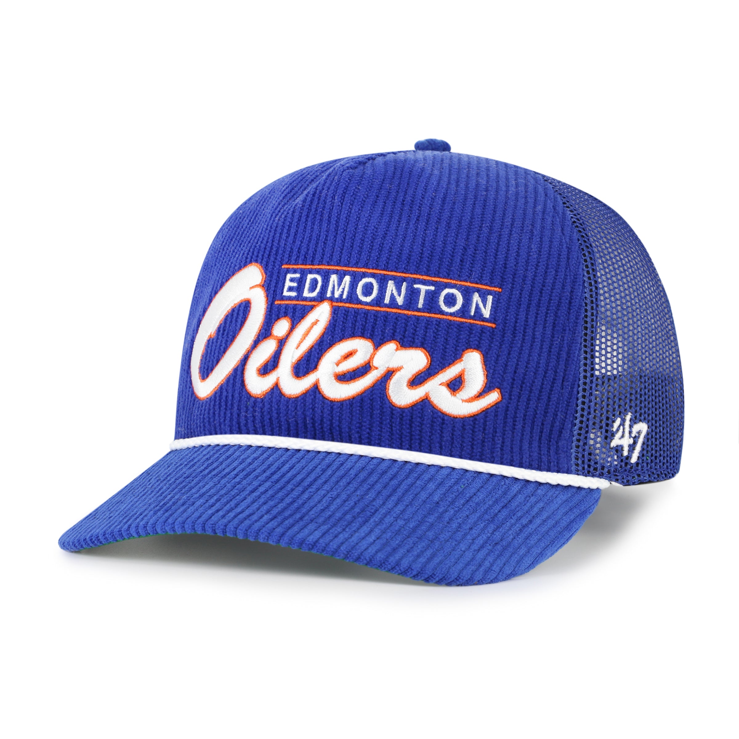'47 Brand Edmonton Oilers Double Header Mesh Hitch Hat