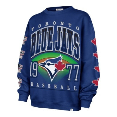 '47 Brand Women's Toronto Blue Jays Go Big Oversize Crew