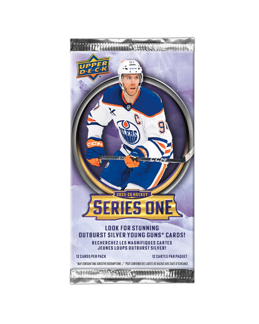 Upper Deck 2025-2026 Series 1 Hockey Cards - Gravity Feed
