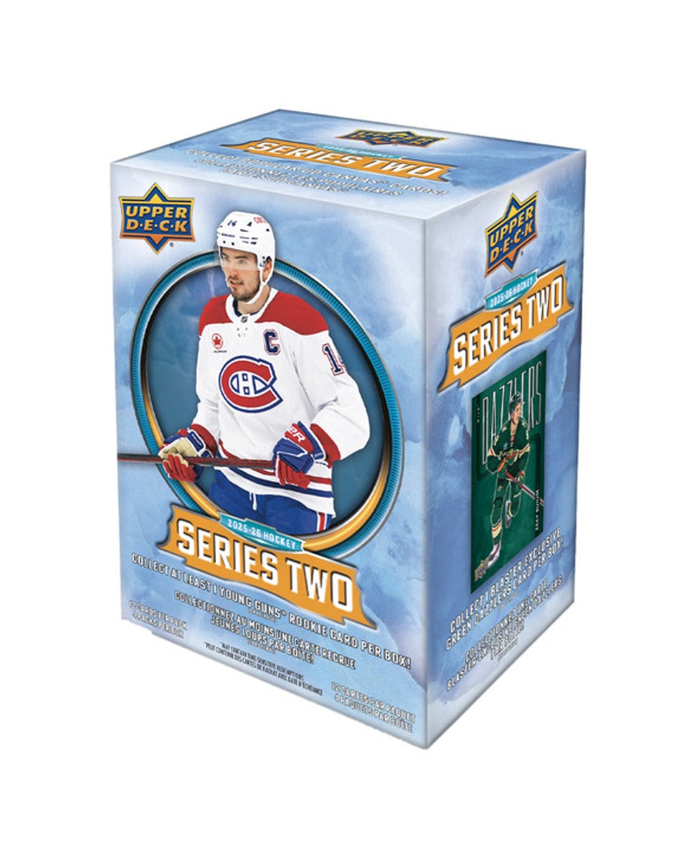 Upper Deck 2025-26 Series Two Hockey Blaster Collectible Hockey Cards