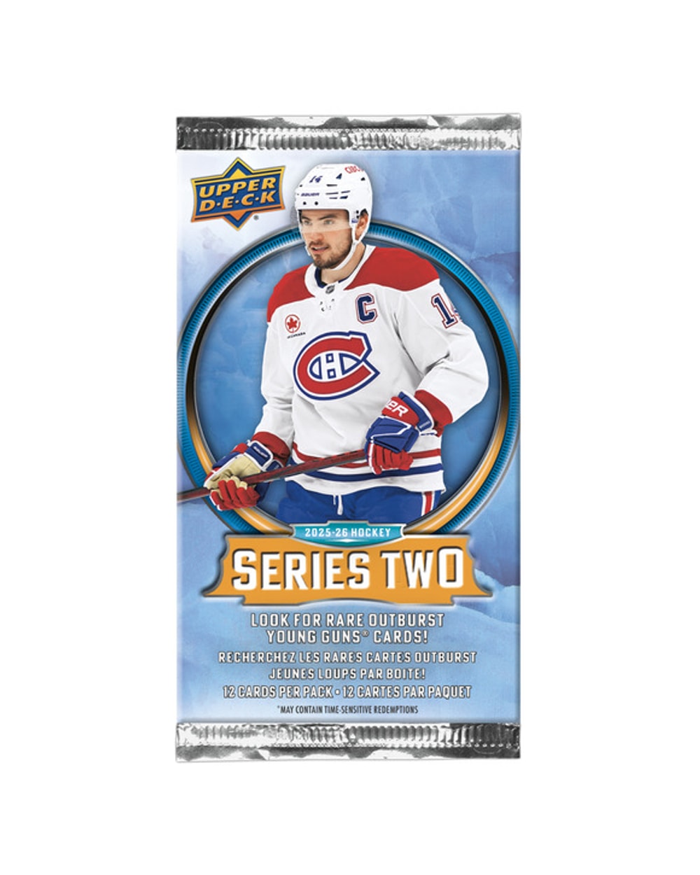 Upper Deck 2025-26 Series Two Hockey Blaster Collectible Hockey Cards