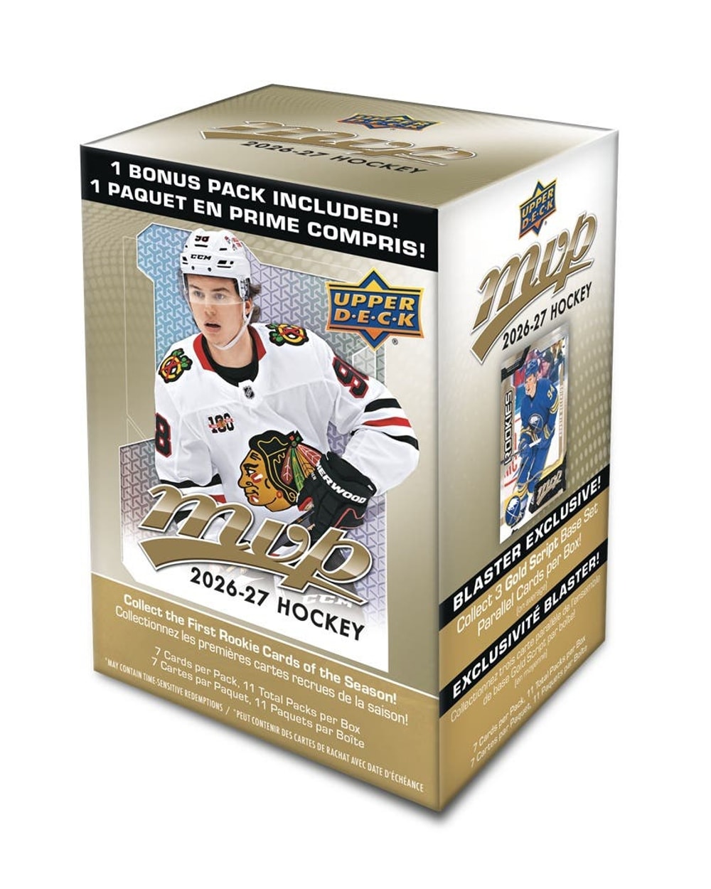 Upper Deck 2026-27 MVP Hockey Blaster Box