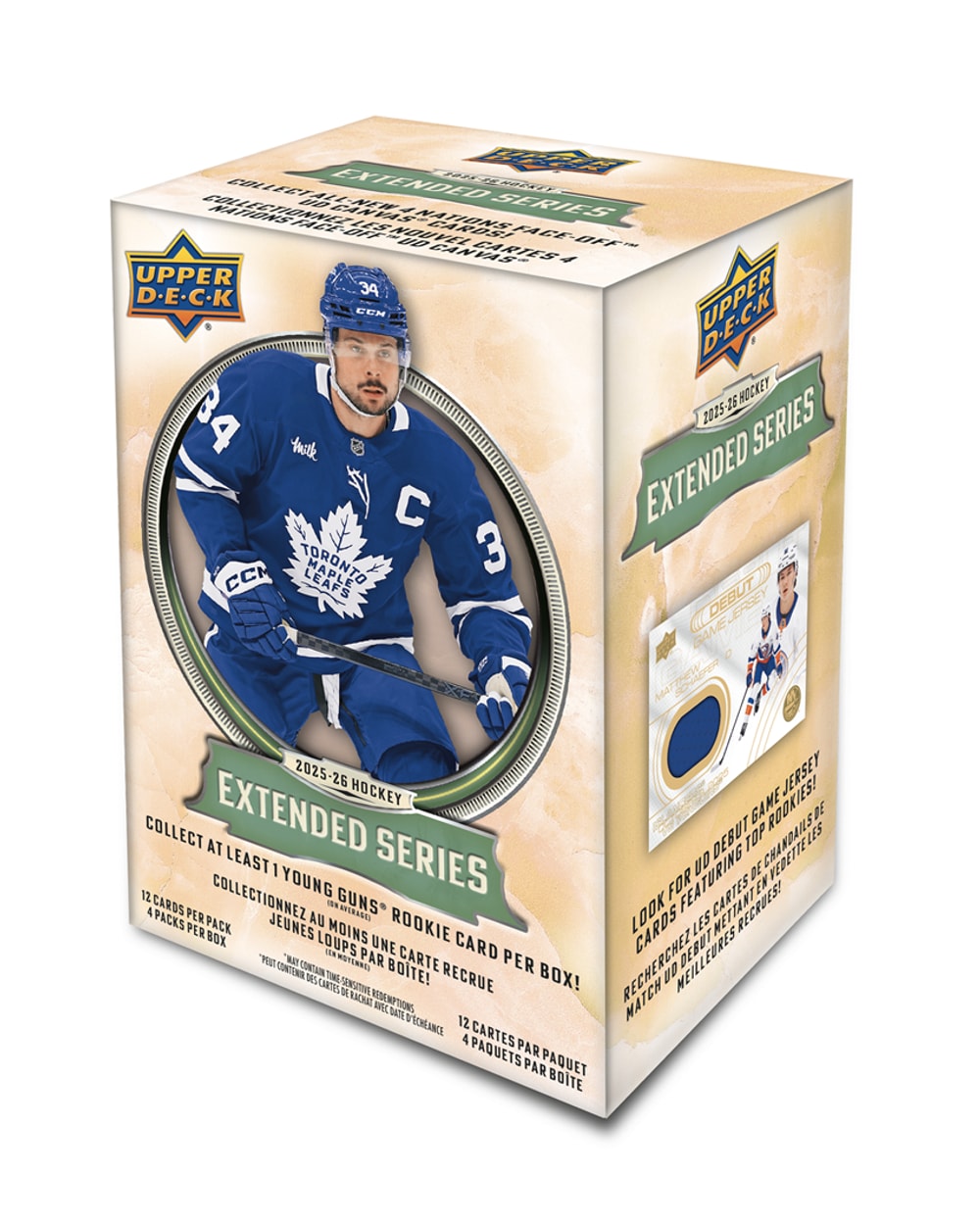 Upper Deck 2025-26 NHL Extended Series Blaster Box