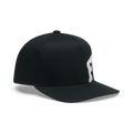 Fox Youth F Head X Snapback Hat Black front