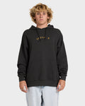 RVCA Olde RVCA Hoodie - Pirate Black front