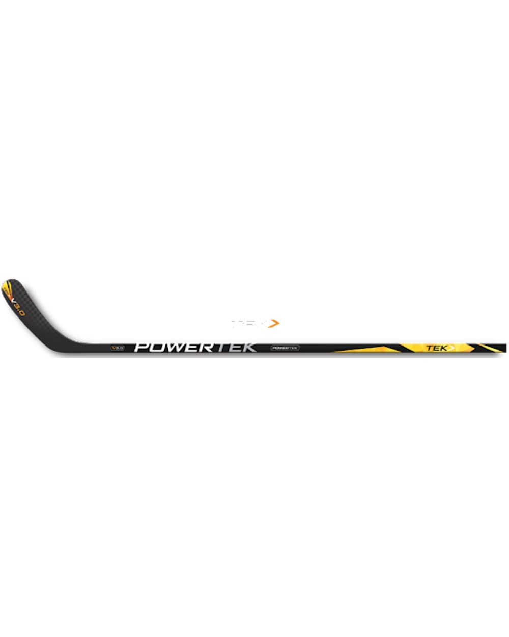 Powertek V1.0 38" Youth Hockey Stick- Yellow