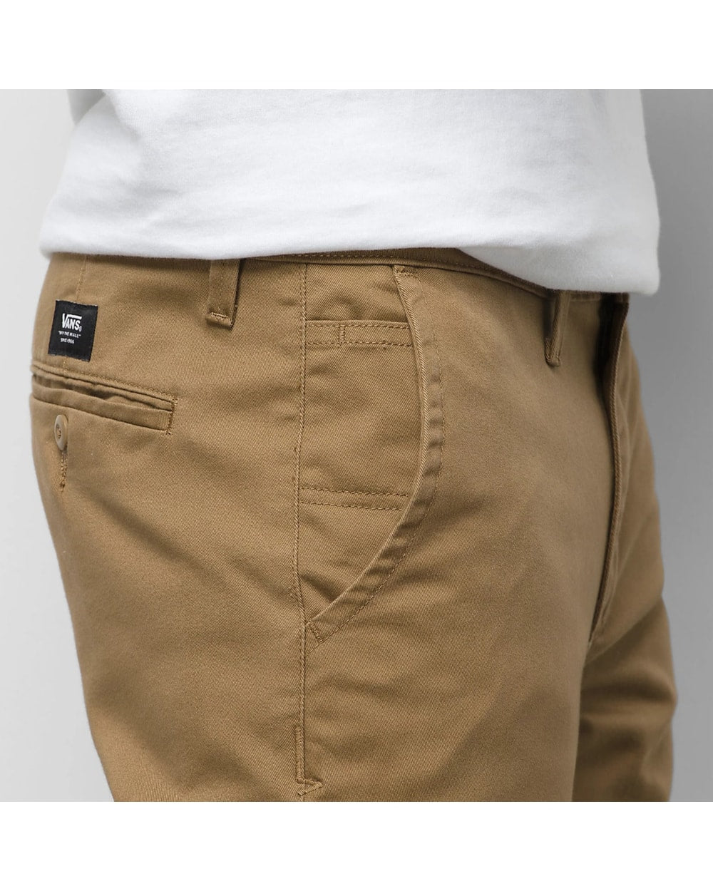 Vans Authentic Chino Slim Pant Dirt - detail