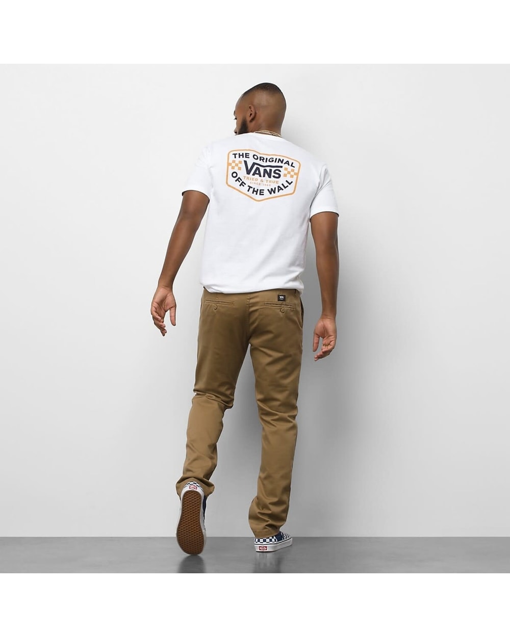 Vans Authentic Chino Slim Pant Dirt - back