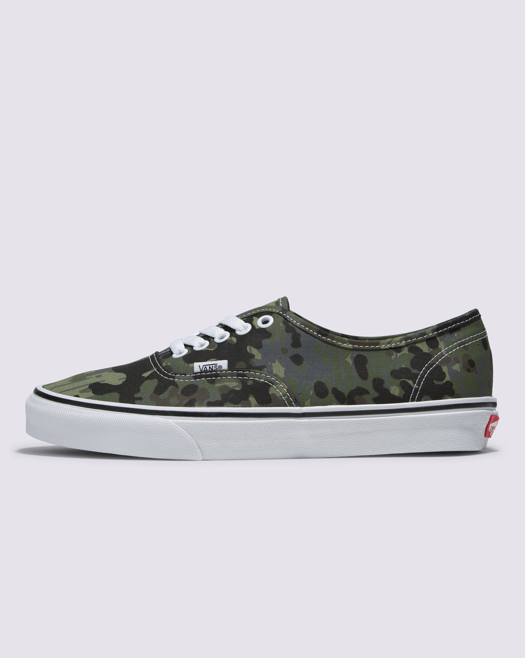 Vans Authentic in Rain Multi — side profile