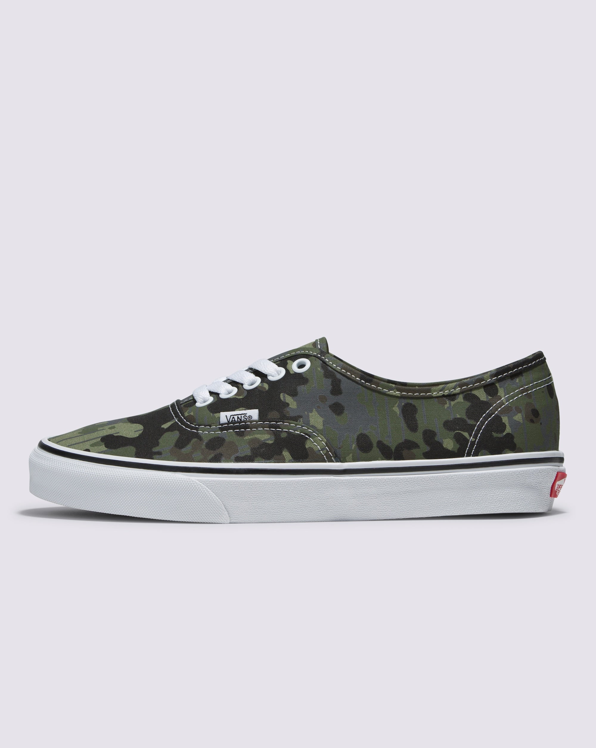 Vans Authentic in Rain Multi — side profile