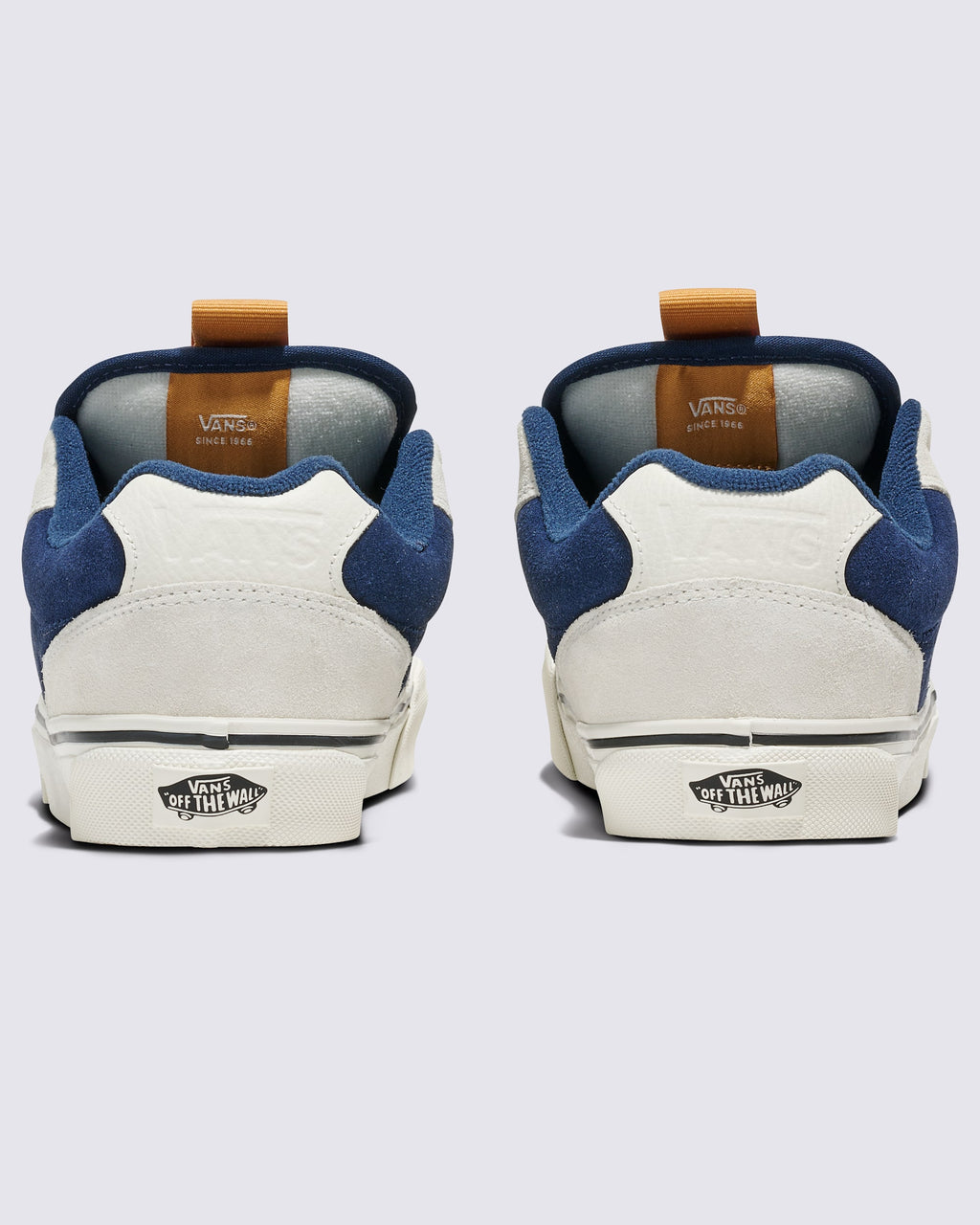 Vans Chukka Push in Dress Blues/Marshmallow — heel