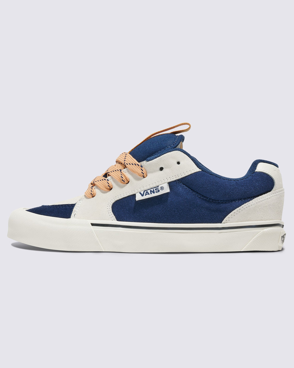 Vans Chukka Push in Dress Blues/Marshmallow — side profile