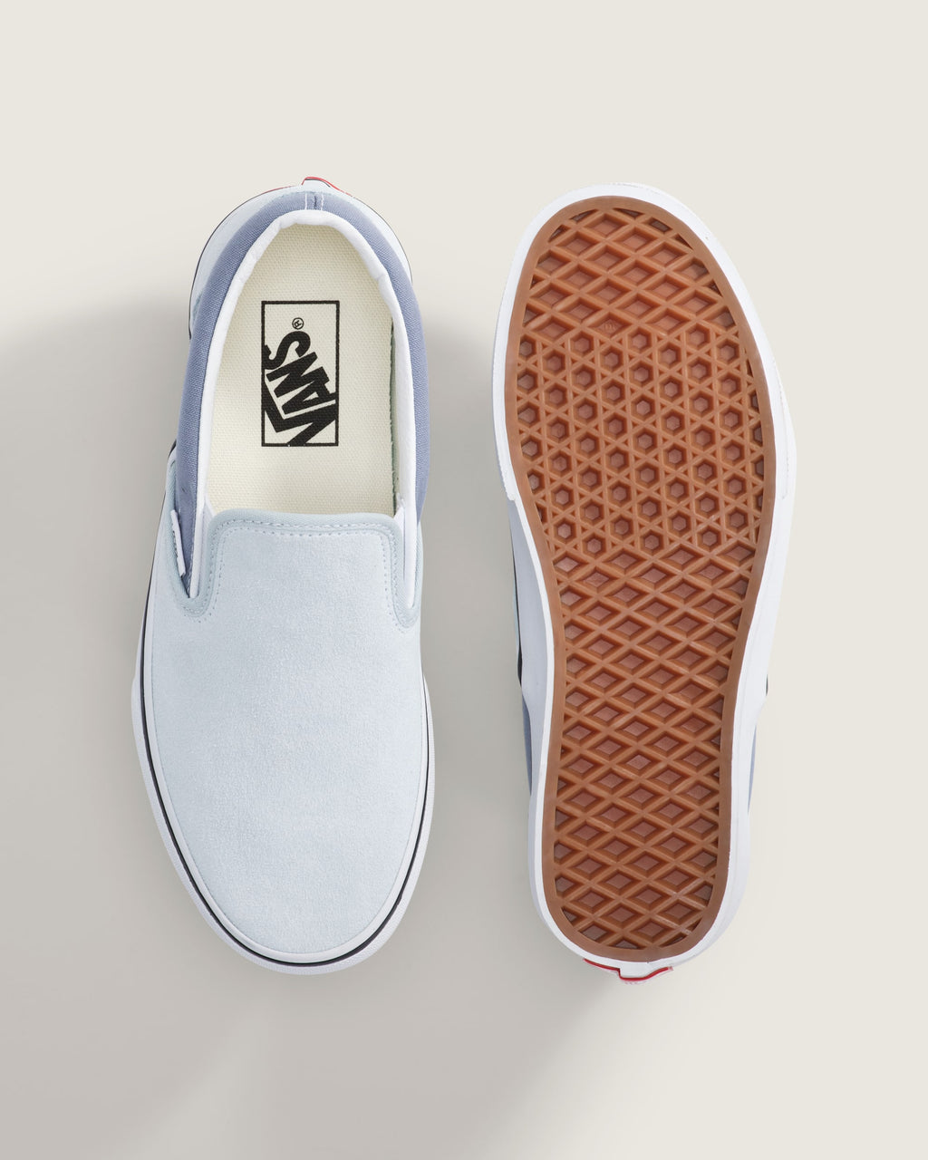 Vans Women's Classic Slip-On Shoes - DAWN MIST - ALT2