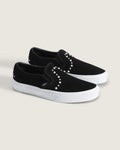 Vans Women's Classic Slip-On Pearls Shoes - BLACK - ALT1