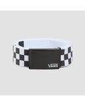 Vans Deppster II Web Belt - Black/White - coiled front view