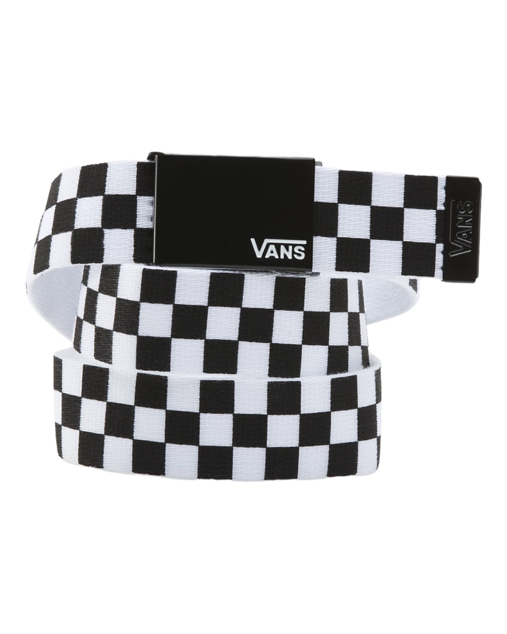 Vans Deppster II Web Belt - Black/White - buckle detail
