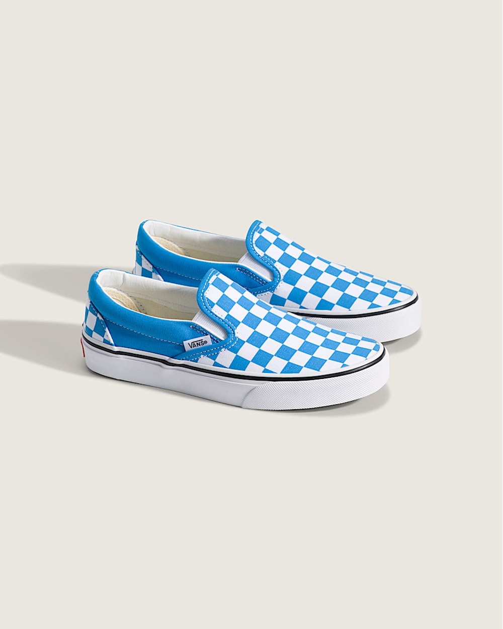 Vans Junior Classic Slip-On Checkerboard Shoes