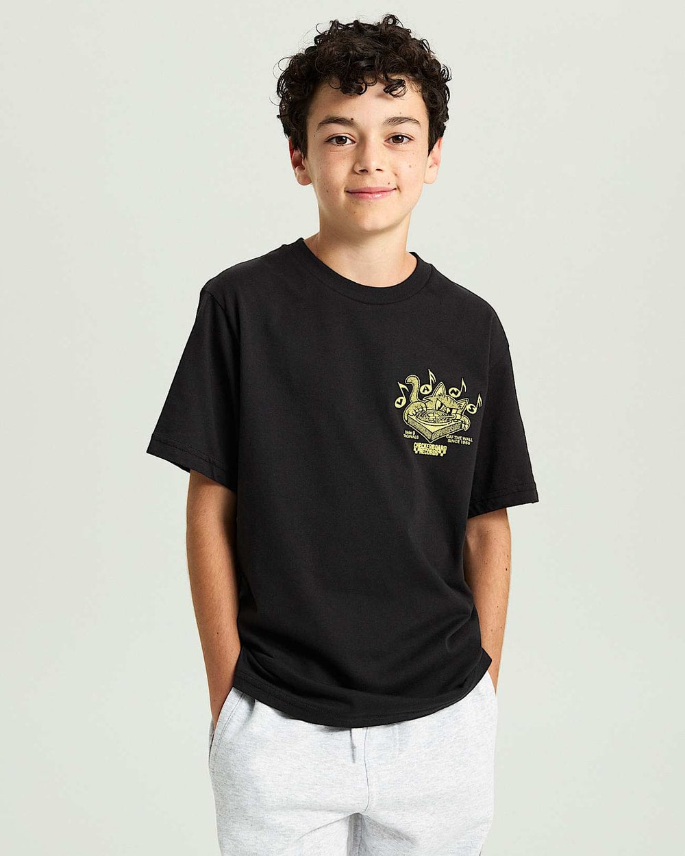Vans Kids Scratched Records T-Shirt
