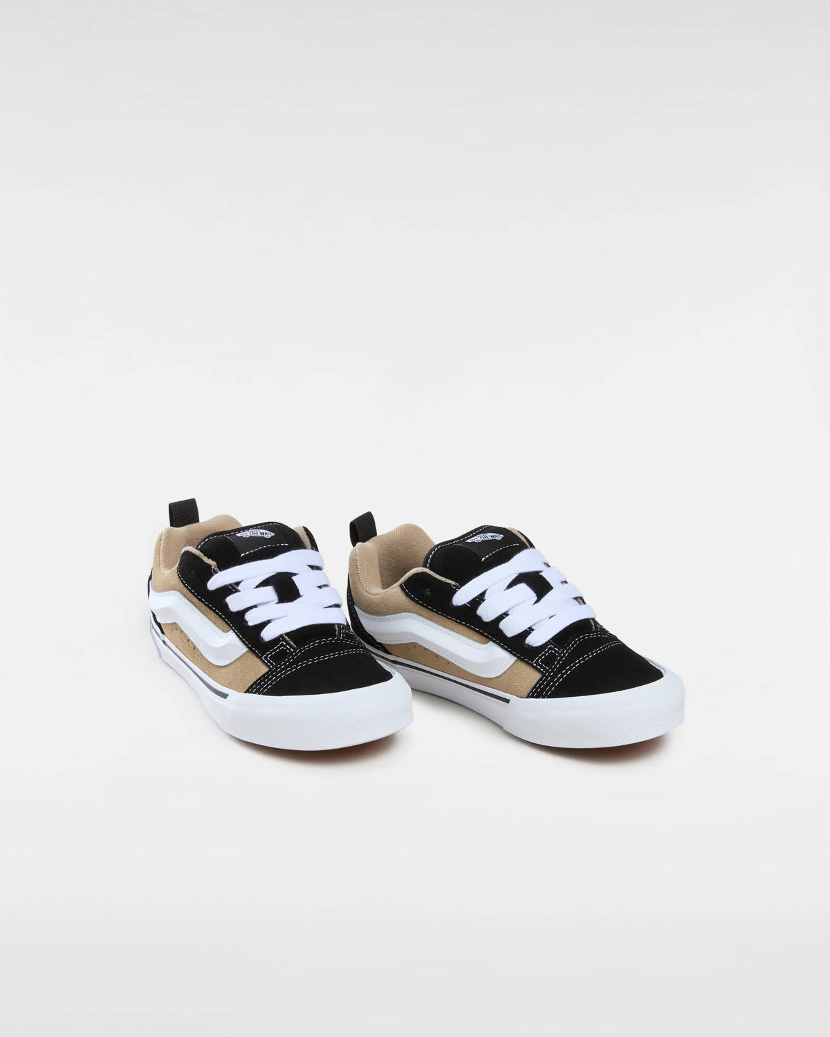 Vans Men's Knu Skool Shoes - BLACK/BROWN - ALT1