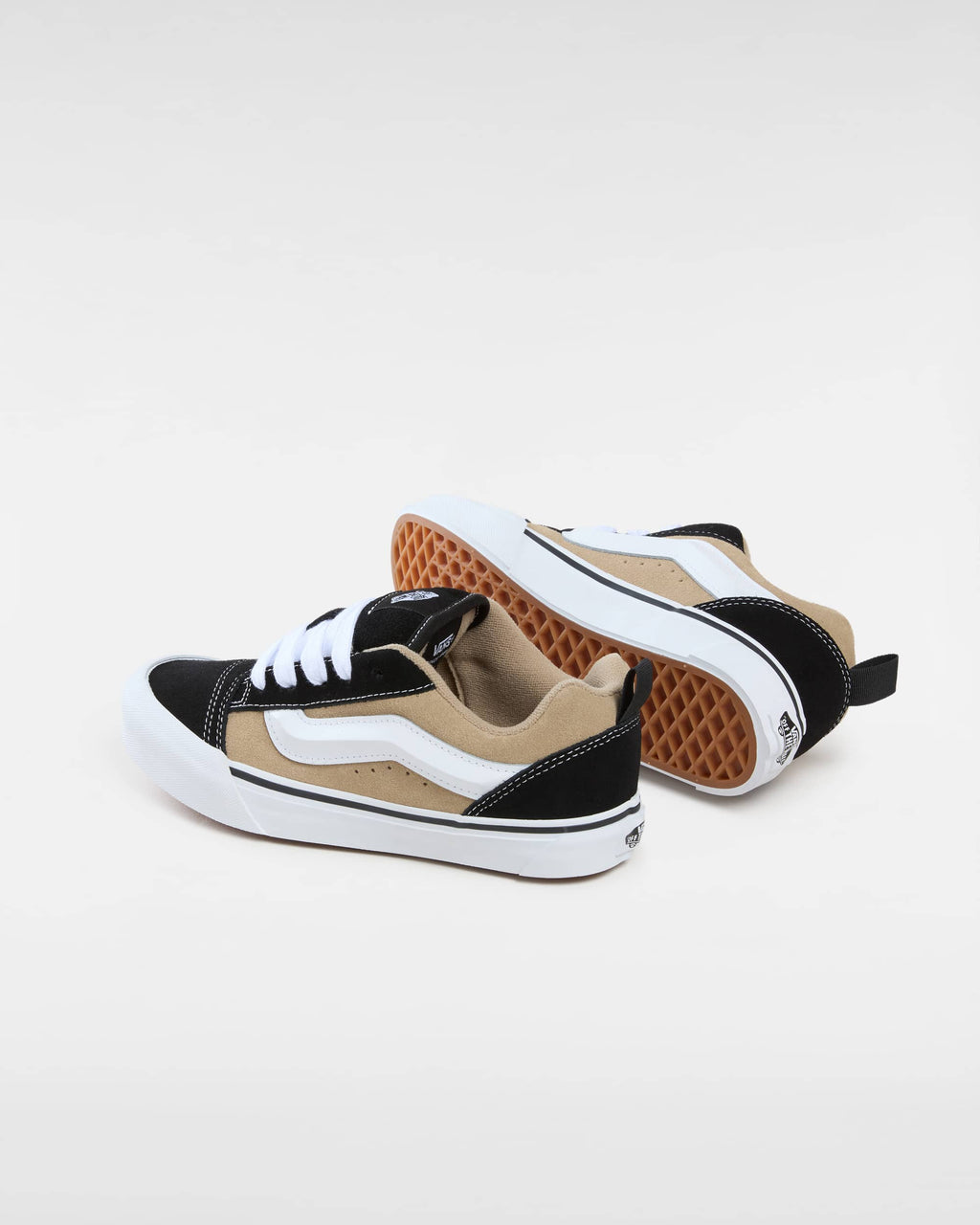 Vans Men's Knu Skool Shoes - BLACK/BROWN - ALT2