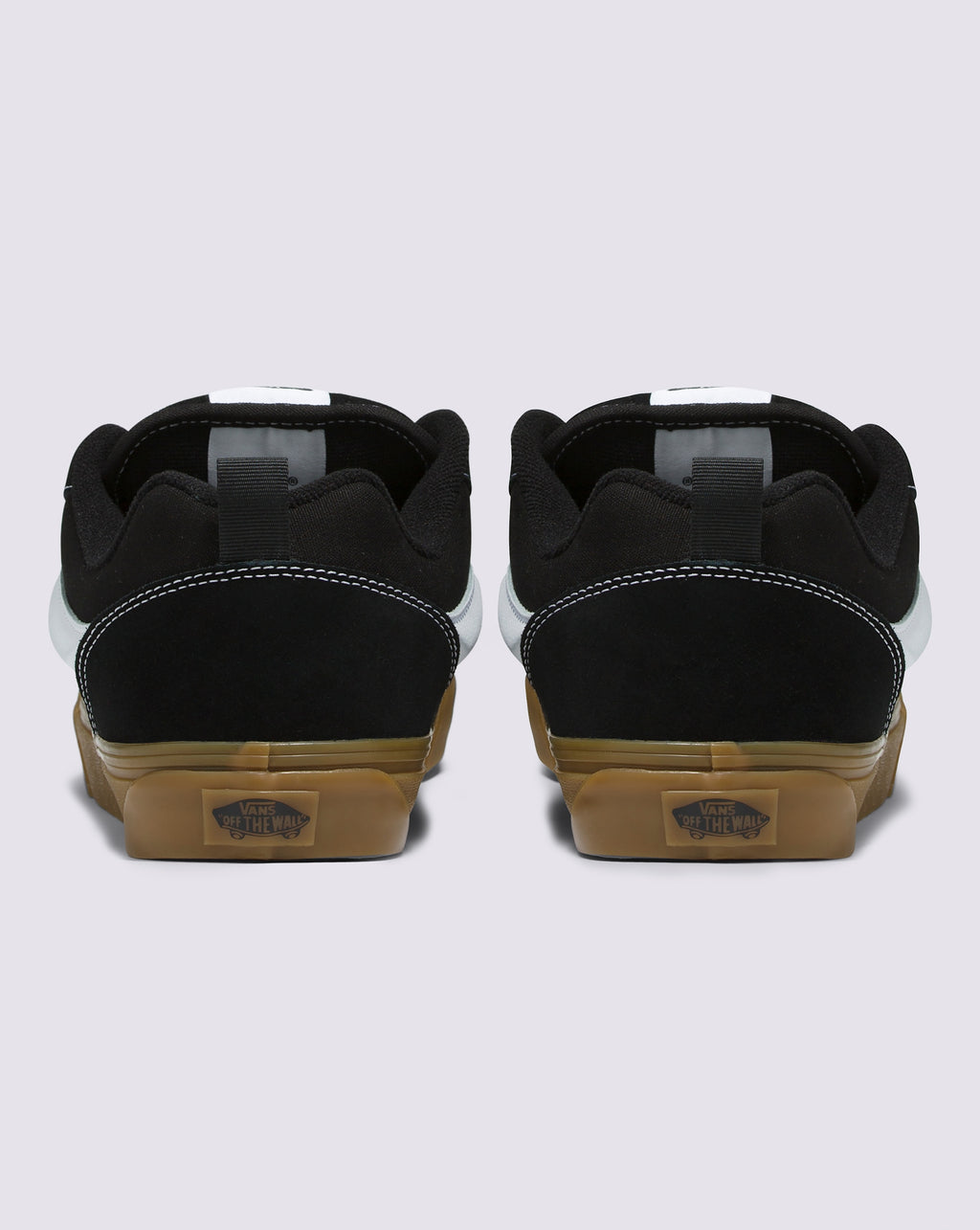 Vans Men's Knu Skool Shoes - BLACK/GUM - ALT3