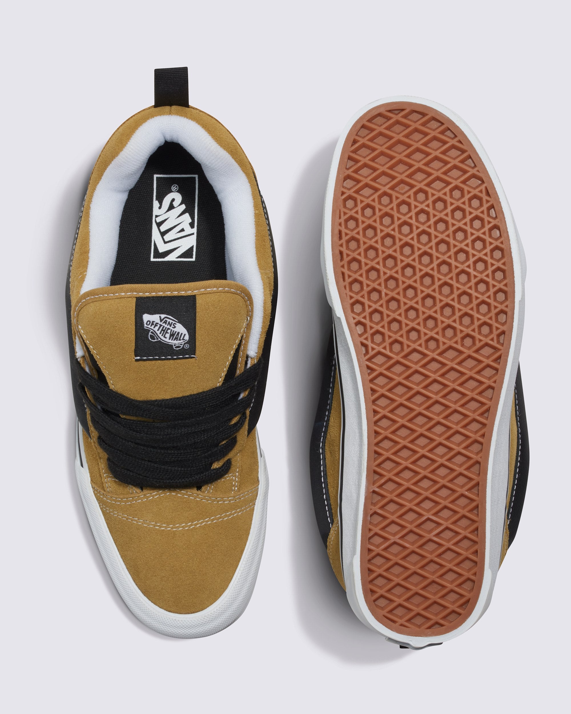 Vans Men's Knu Skool Shoes - SUEDE ANTELOPE - ALT2