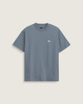 Vans Left Chest Logo Tee Stormy Weather Blue - front