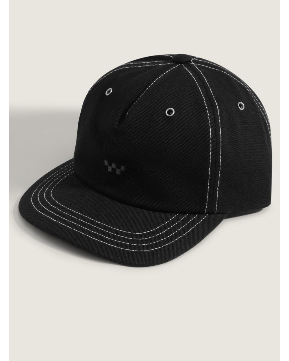 Vans LX Fractured Hat Faded Black front