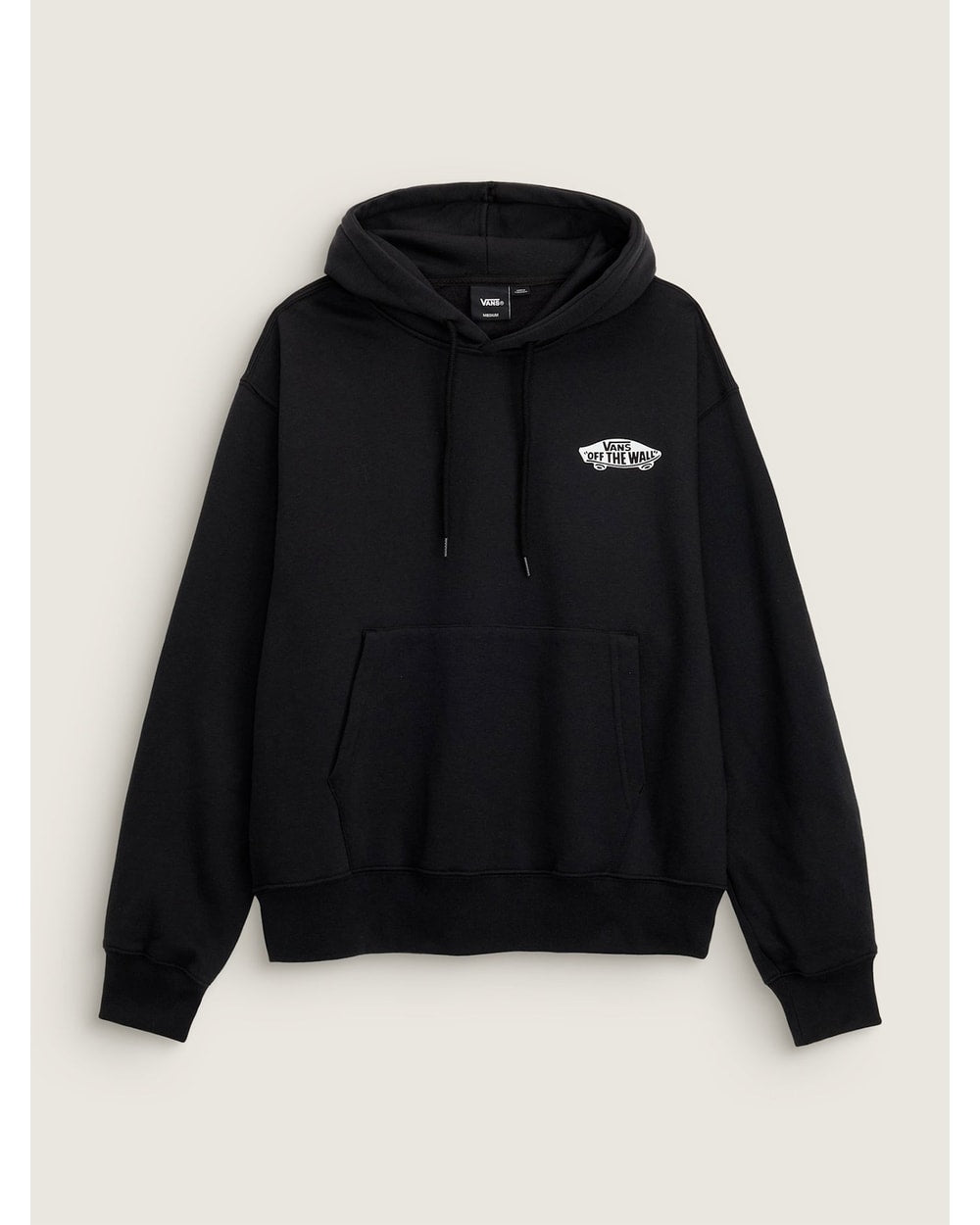 Vans Men's Double Standard Pullover Hoodie - Black/White front
