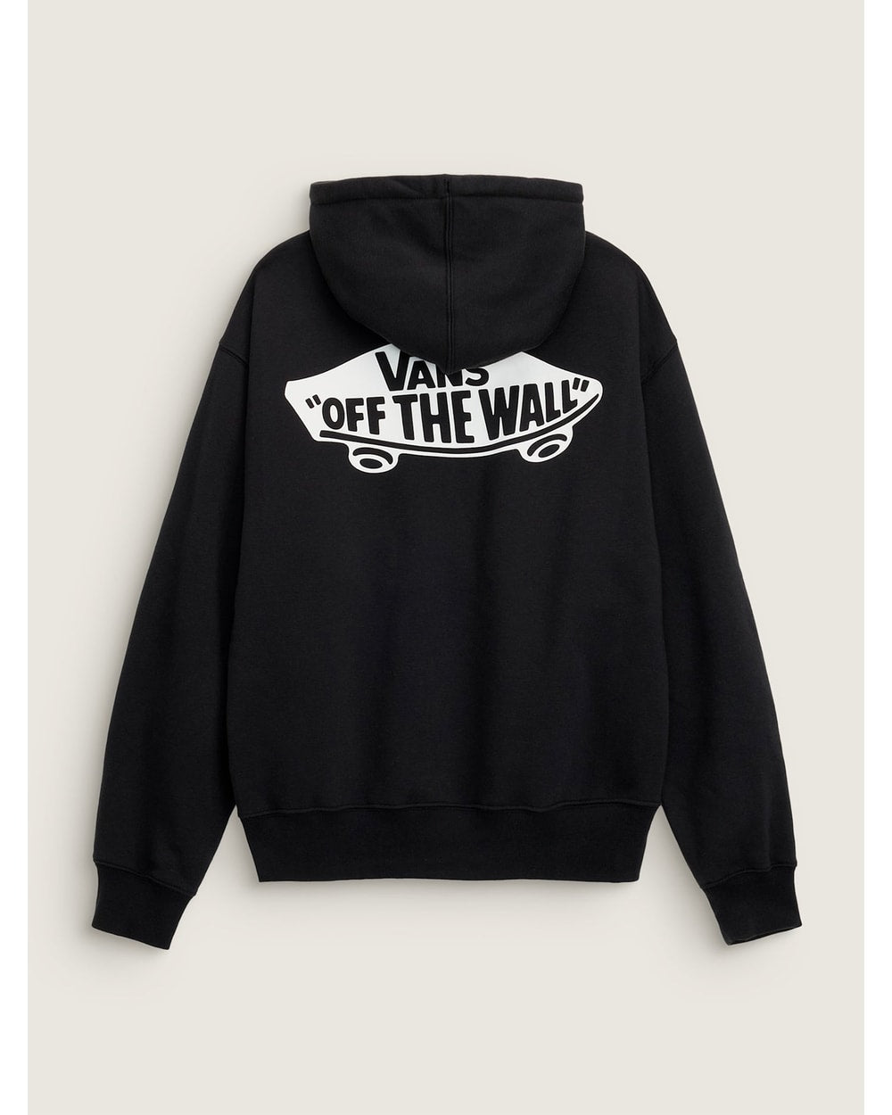 Vans Men's Double Standard Pullover Hoodie - Black/White back
