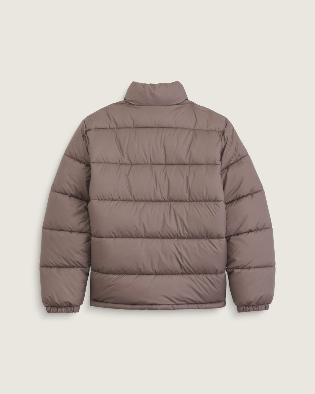 Vans Men's MTE Hillgate No Hood Puffer Jacket in Walnut Brown, back