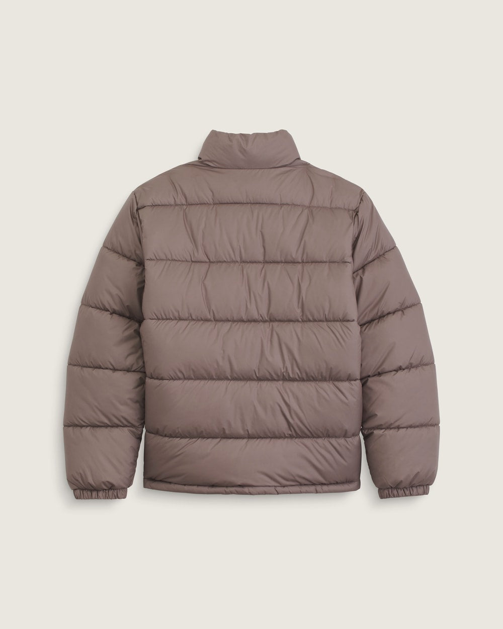 Vans Men's MTE Hillgate No Hood Puffer Jacket in Walnut Brown, back