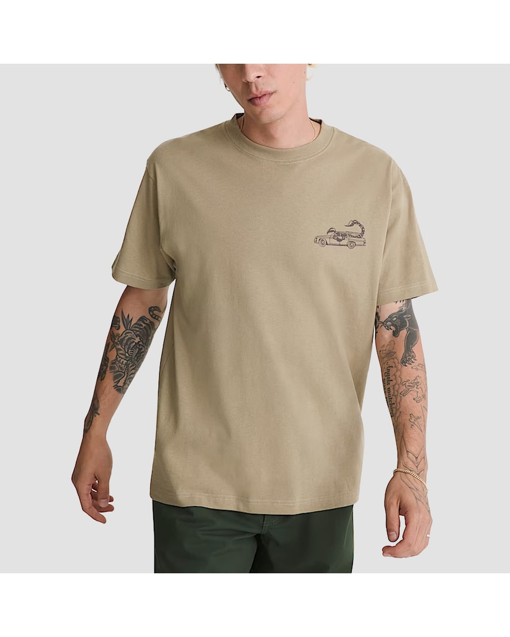 Vans Sting Wagon T-Shirt Bay Leaf - front