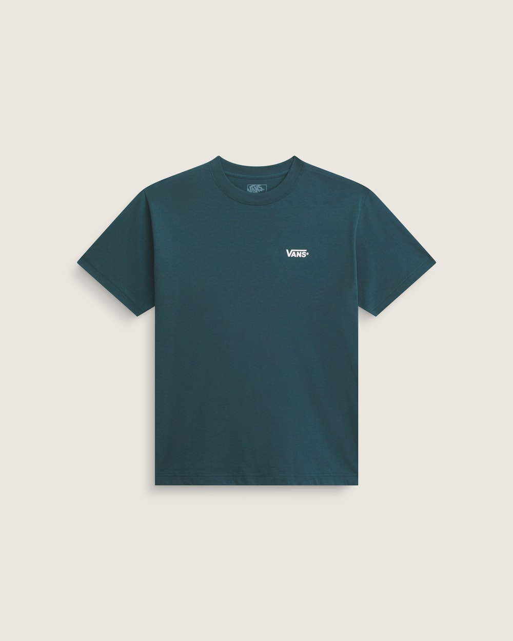 Vans New Left Chest Tee Mossy Olive Green - front
