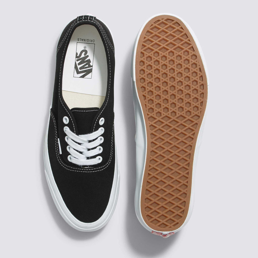 Vans Men's OG Authentic LX Shoes - CANVAS BLACK - ALT2