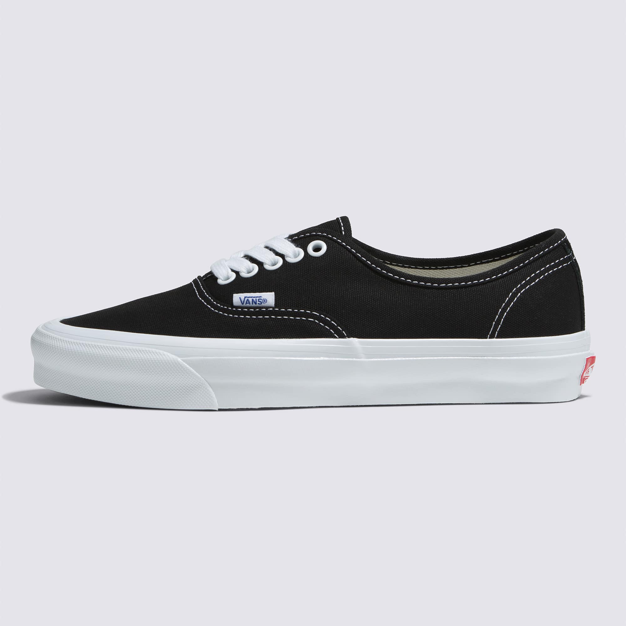 Vans Men's OG Authentic LX Shoes - CANVAS BLACK - HERO