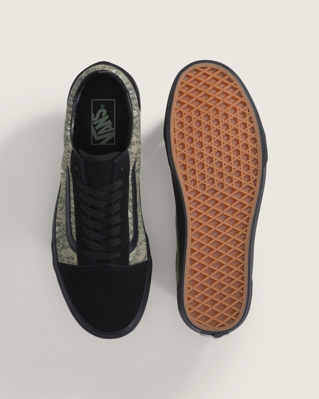 Vans Men's Old Skool Shoes - BLACK CAMO - ALT2