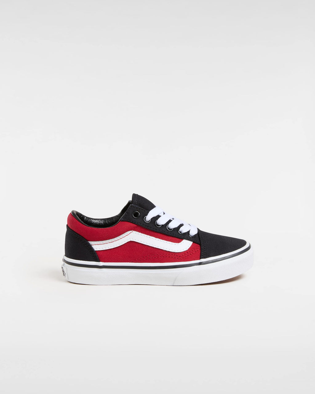 Vans Old Skool in Red — side profile