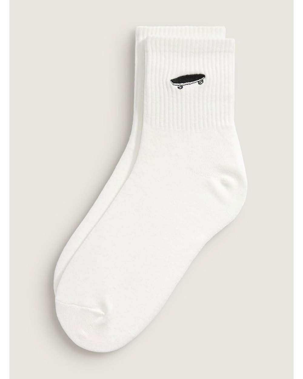 Vans Salton Half Crew Socks White