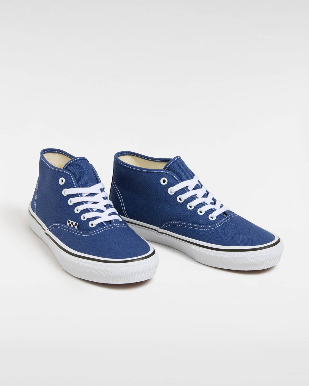 Vans Men's Skate Authentic Mid Shoes - NAVY - ALT1