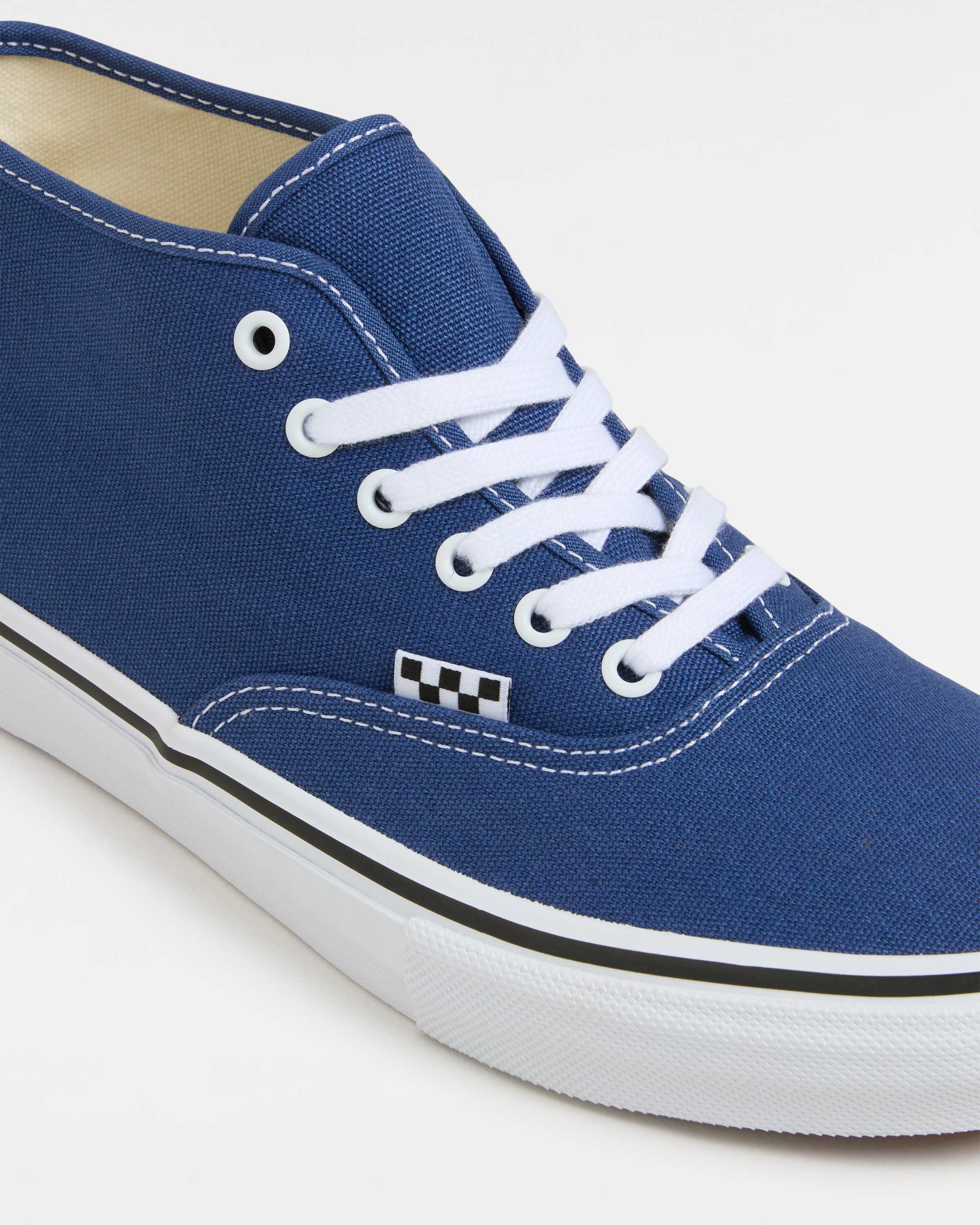 Vans Men's Skate Authentic Mid Shoes - NAVY - ALT3