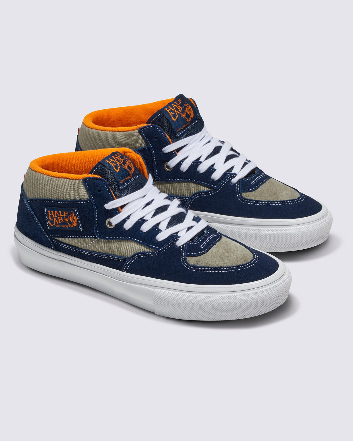 Vans Men's Skate Half Cab Shoes - SMOKE/NAVY - ALT1