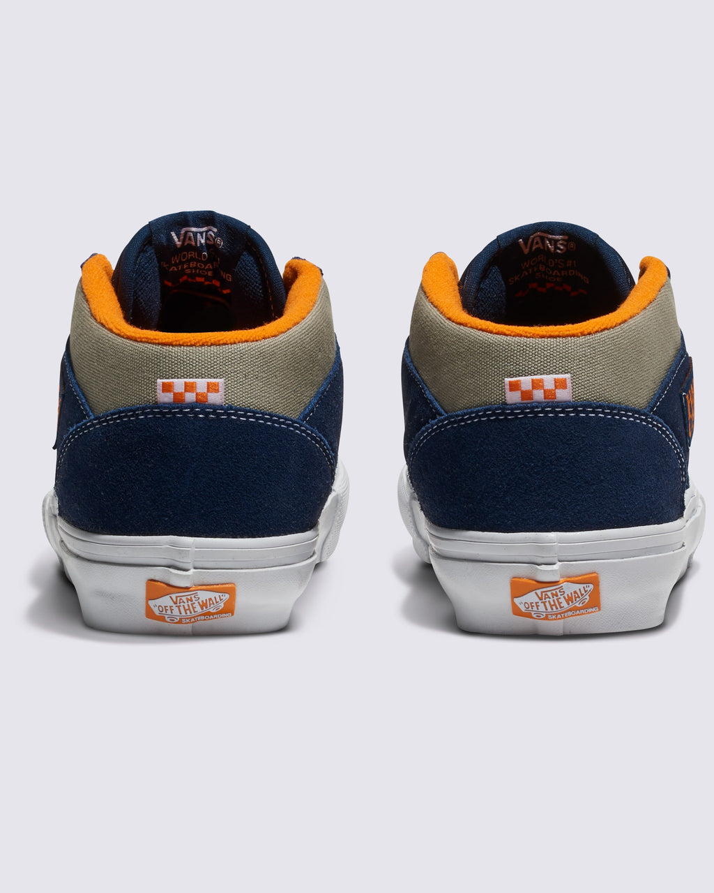 Vans Men's Skate Half Cab Shoes - SMOKE/NAVY - ALT3