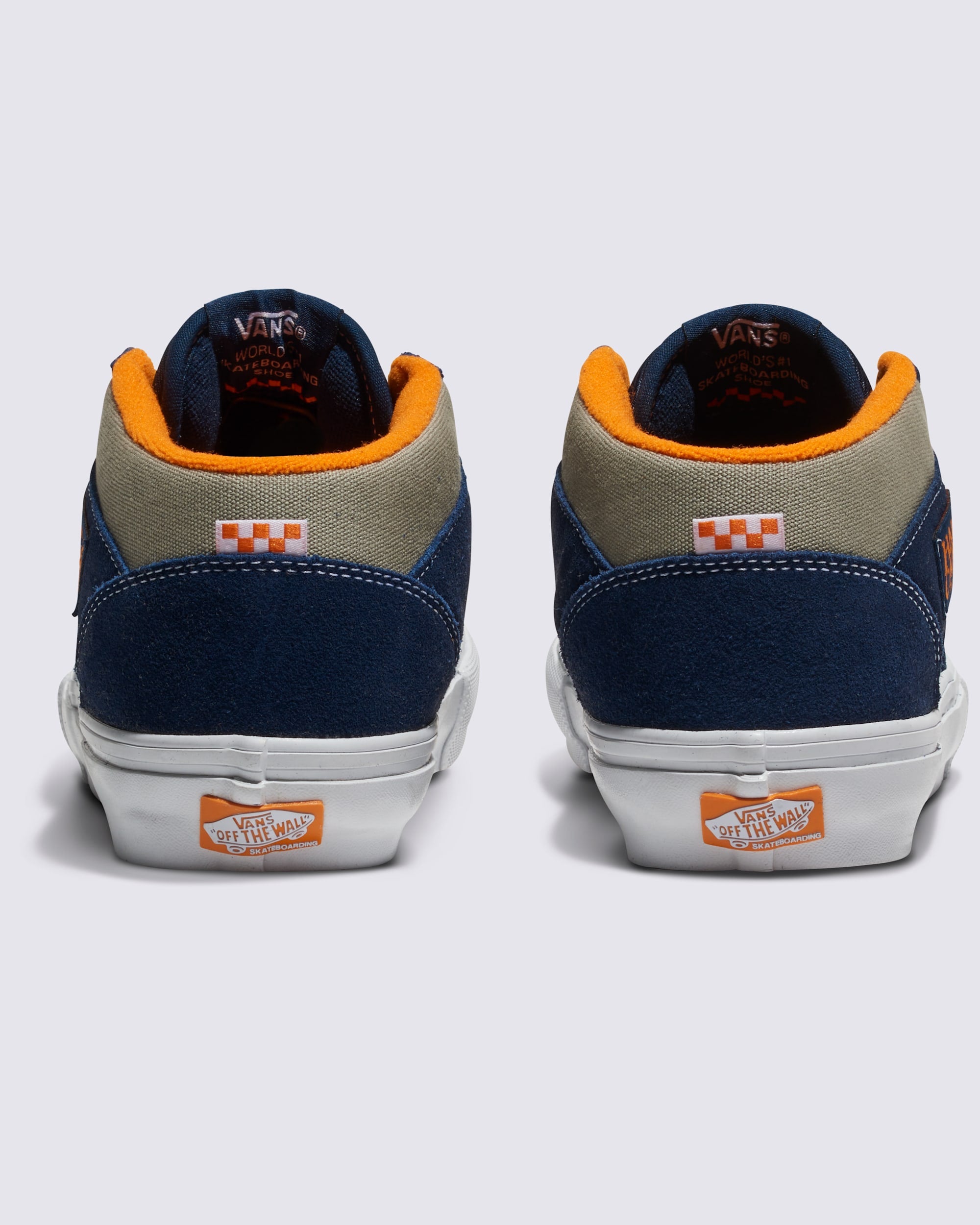 Vans Men's Skate Half Cab Shoes - SMOKE/NAVY - ALT3
