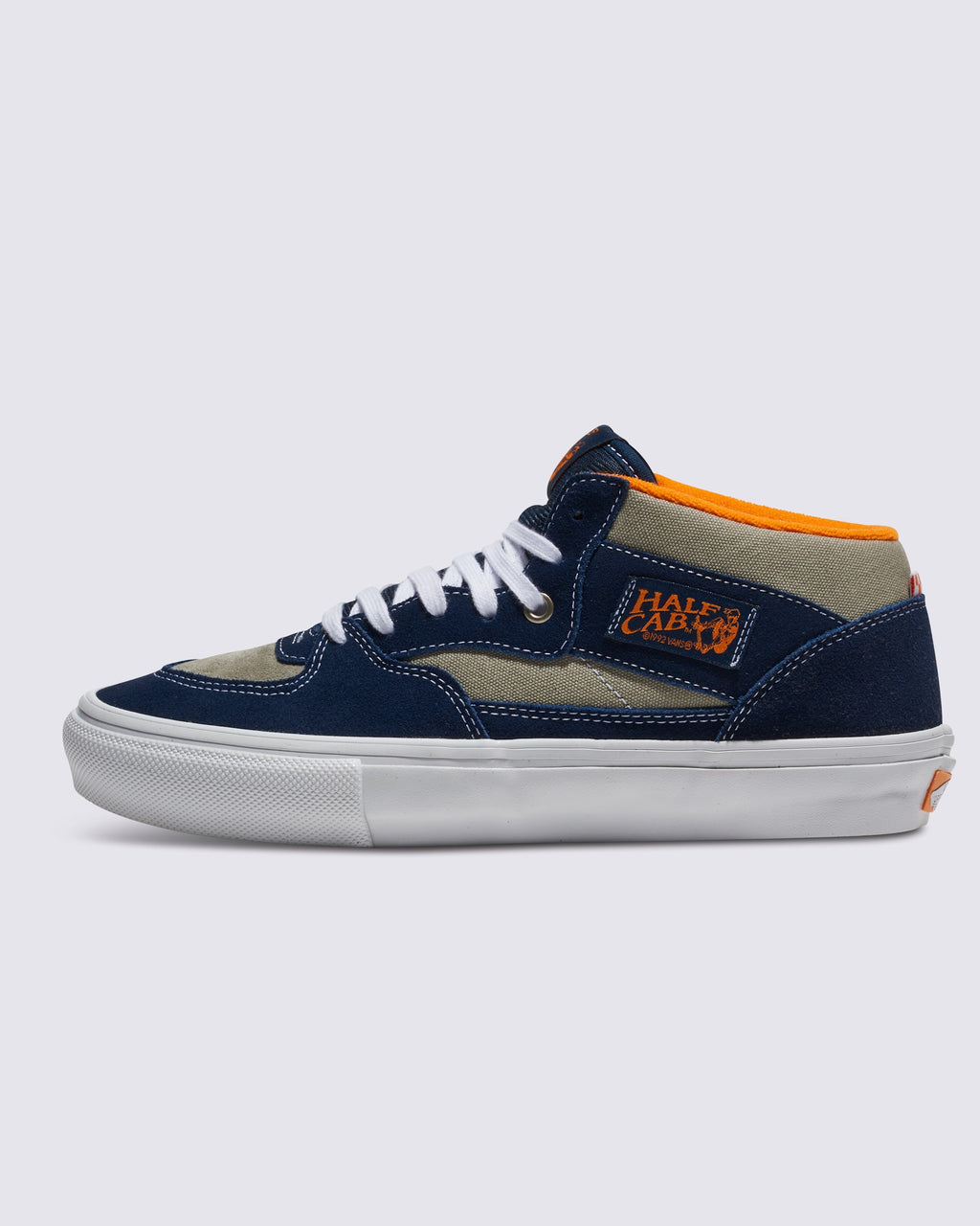 Vans Men's Skate Half Cab Shoes - SMOKE/NAVY - HERO
