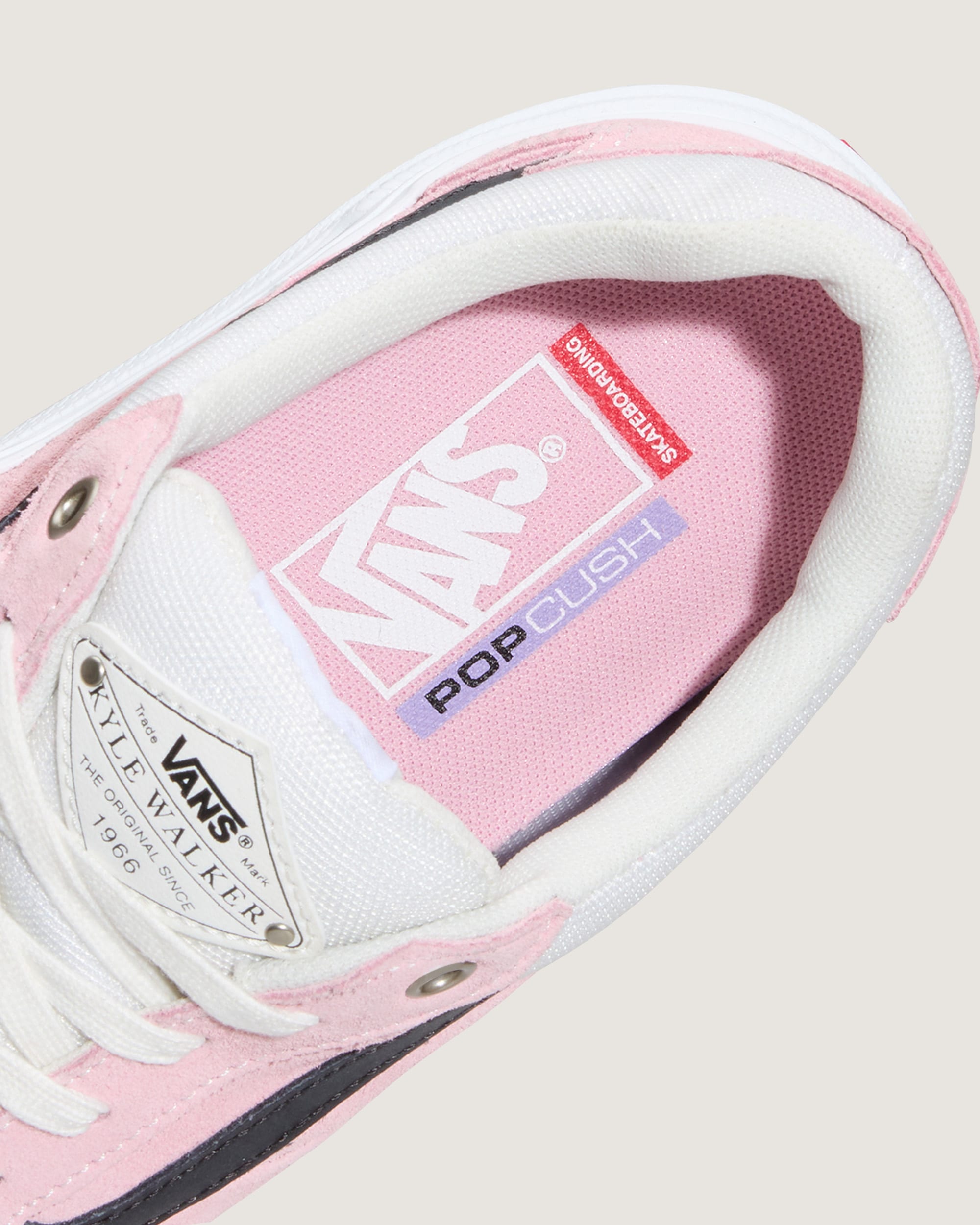 Vans Men's Skate Kyle Walker Wafflecup Shoes - PINK - ALT6