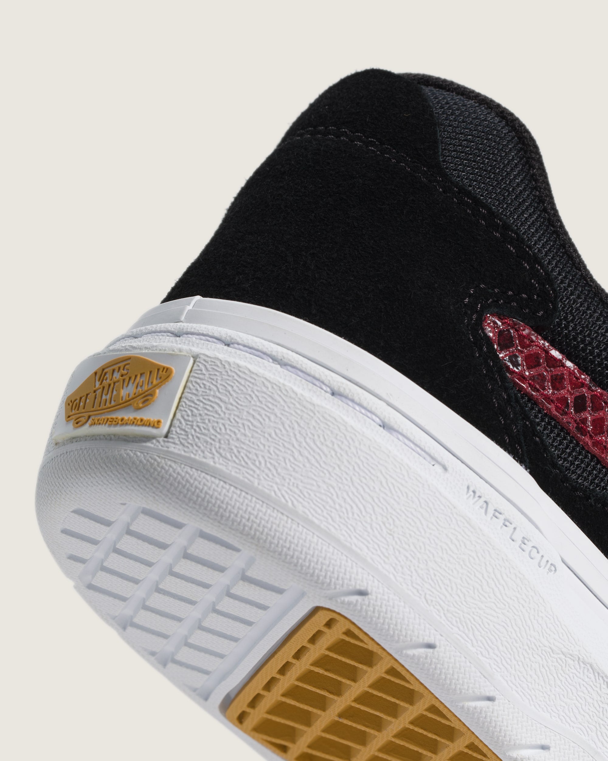 Vans Men's Skate Kyle Walker Wafflecup Shoes - PYTHON BLACK - ALT6