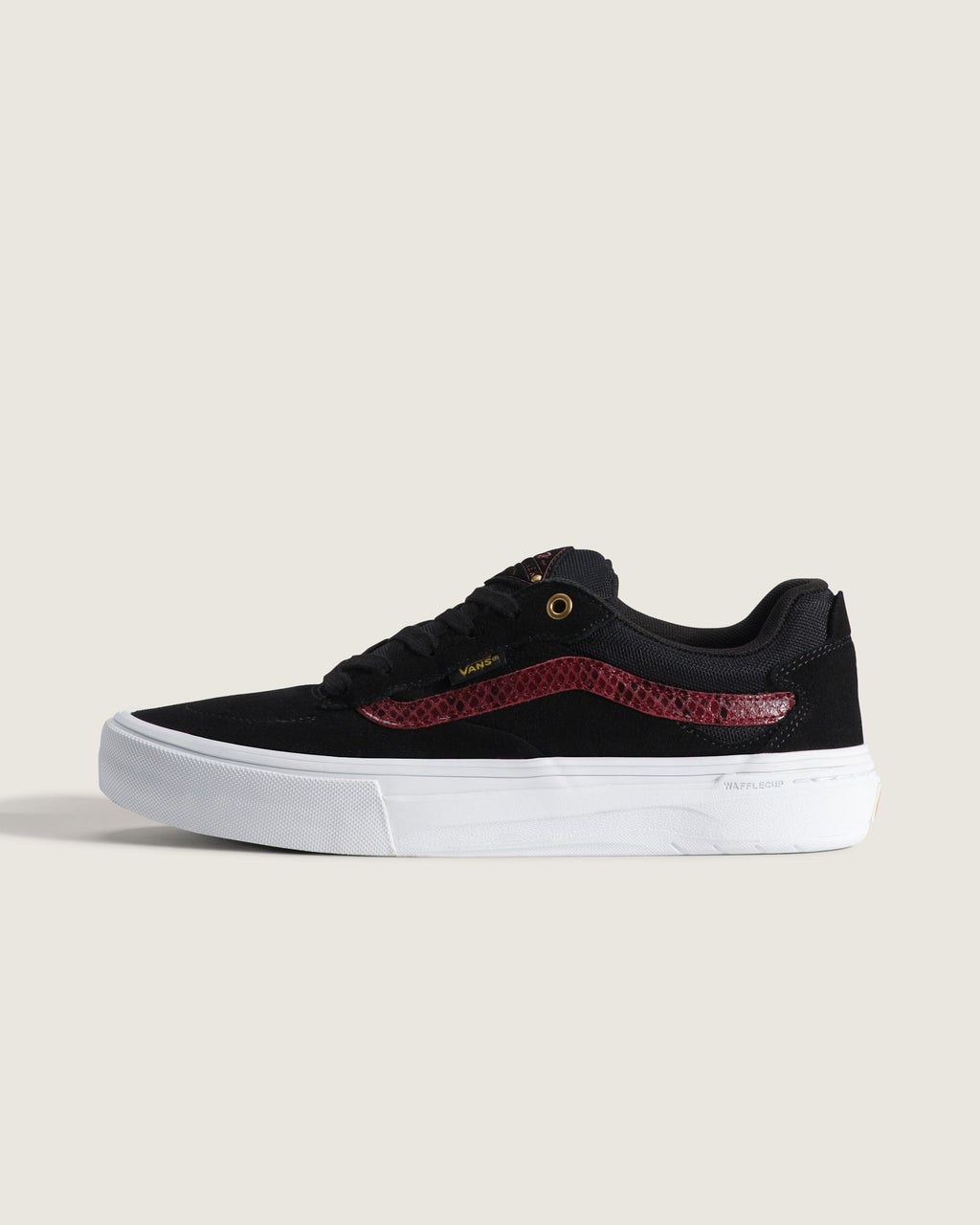 Vans Men's Skate Kyle Walker Wafflecup Shoes - PYTHON BLACK - HERO