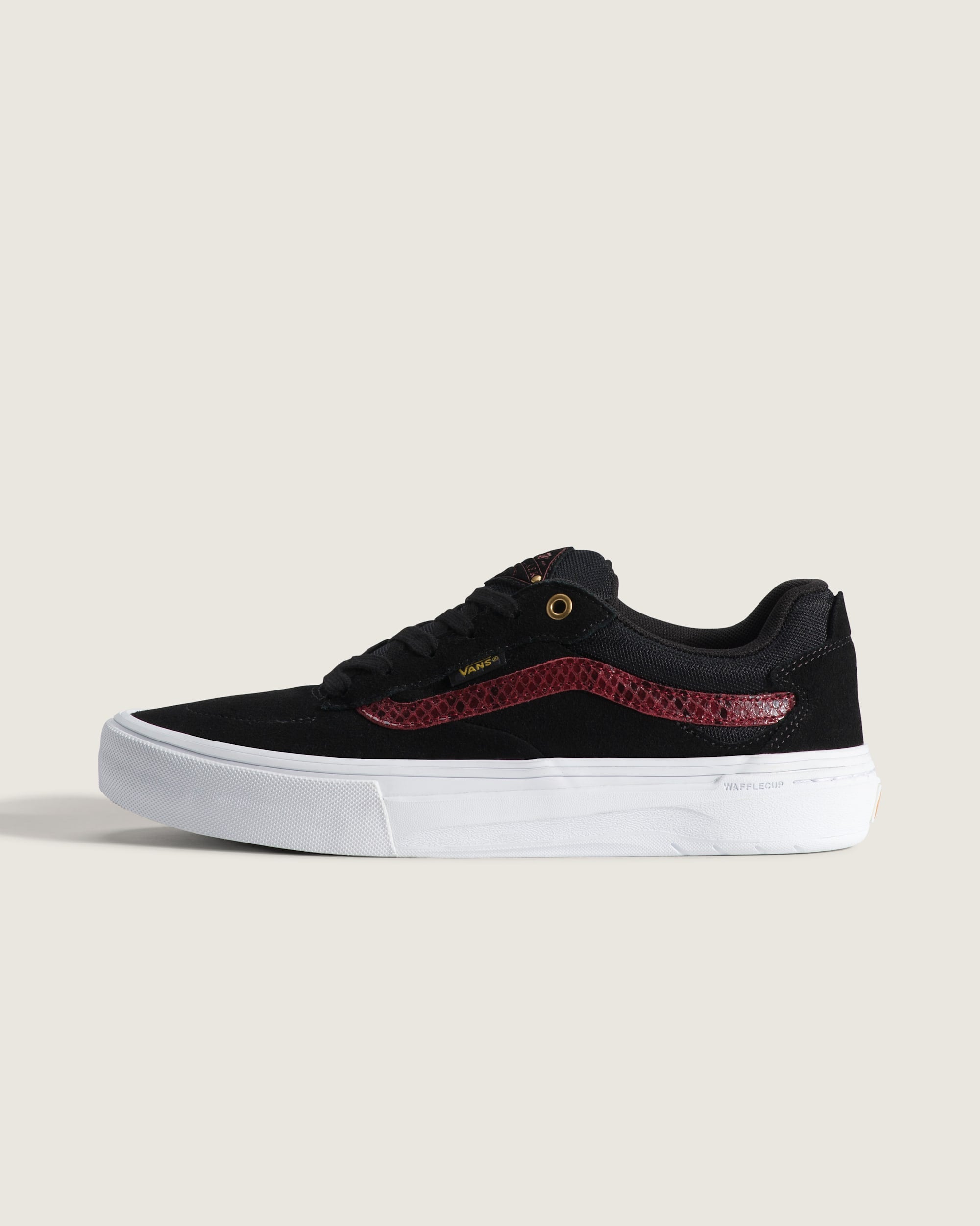 Vans Men's Skate Kyle Walker Wafflecup Shoes - PYTHON BLACK - HERO